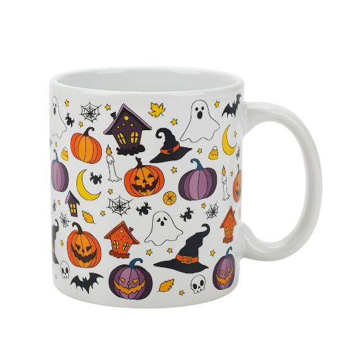 Picture of Bioworld Halloween 16 oz. Ceramic Mugs - Set of 2