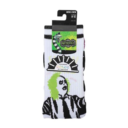 Picture of Beetlejuice Color Changing Crew Sock