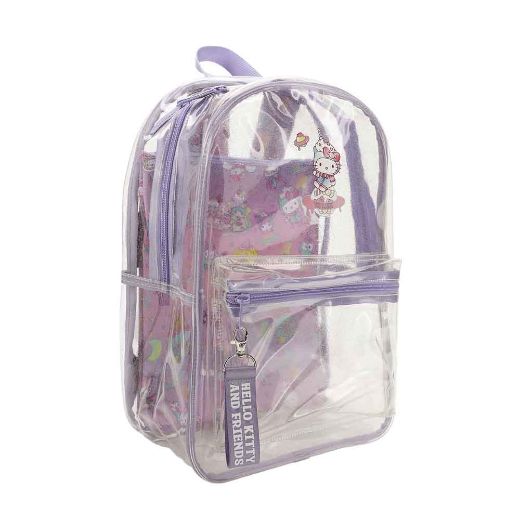 Picture of Hello Kitty & Friends Clear Backpack & Laptop Sleeve