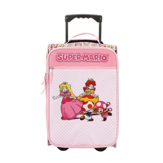 Picture of Super Mario Princess Soft Sided Rolling Luggage