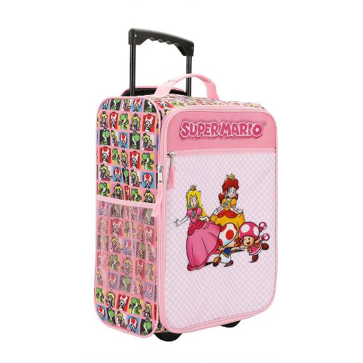 Picture of Super Mario Princess Soft Sided Rolling Luggage