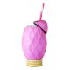 Picture of Packed Party Pink Faceted Light Bulb 24 oz Sipper