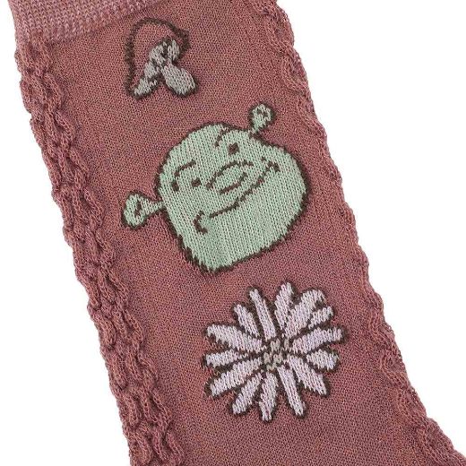 Picture of Dreamworks Shrek & Donkey Women's 2 Pair Crew Socks