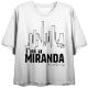 Picture of Sex in the City I'm A Miranda Crop Tee