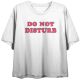 Picture of Bioworld Vintage Do Not Disturb Crop Tee