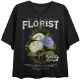 Picture of Bioworld Main Street Florist Crop Tee