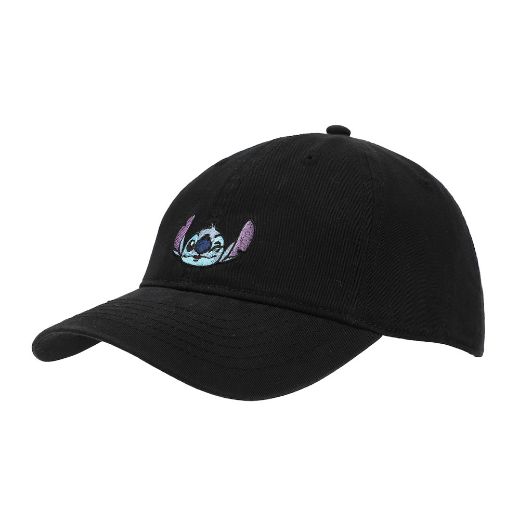 Picture of Disney Stitch Black Embroidered Hat