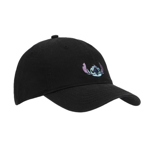 Picture of Disney Stitch Black Embroidered Hat
