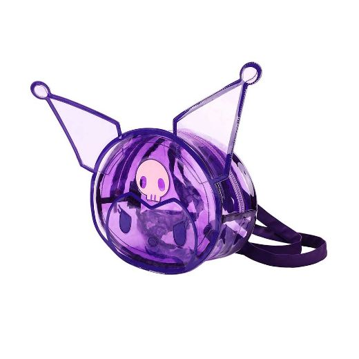 Picture of Kuromi Shaped Clear Mini Backpack