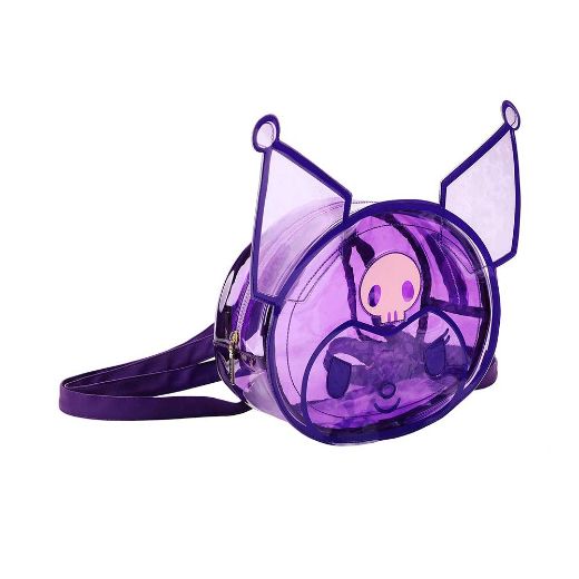 Picture of Kuromi Shaped Clear Mini Backpack