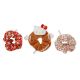 Picture of Hello Kitty & Friends Holiday 3 Pack 3D Plush Scrunchies