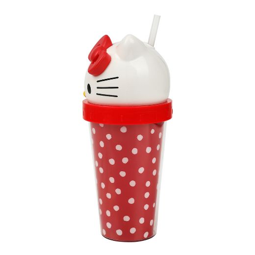 Picture of Hello Kitty Shaped 16 oz. Plastic Tumbler