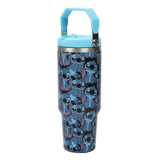 Picture of Disney Stitch 40 oz Stainless Steel Tumbler with Handle