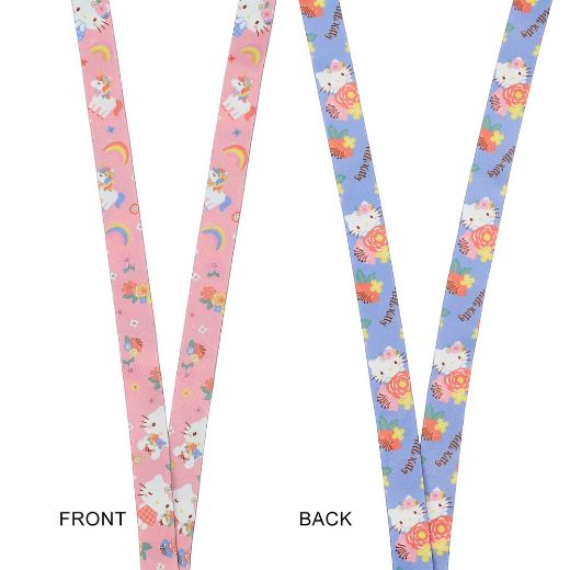 Picture of Hello Kitty Flowers Lanyard