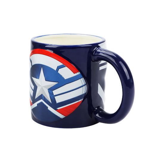 Picture of Marvel Captain America 16 oz. Sculpted Mug