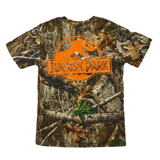 Picture of Jurassic Park Logo Camo Unisex Tee