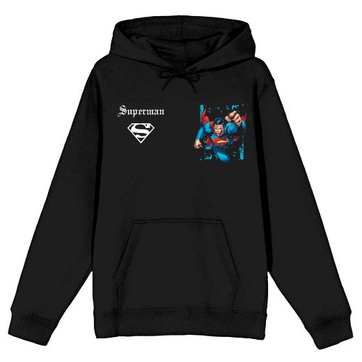 Picture of DC Comics Superman Front & Back Print Unisex Hoodie