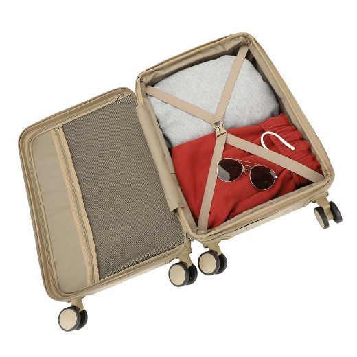 Picture of Disney Stitch Gold Embossed 20 in. Rolling Luggage