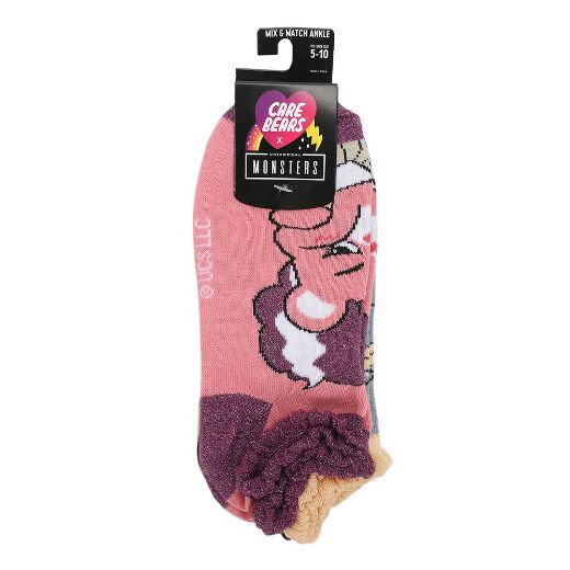 Picture of Care Bears 5 Pair Ankle Socks