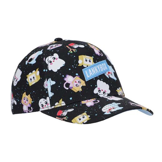Picture of LankyBox  AOP Youth Curved Bill Snapback