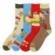 Picture of Hello Kitty Camp Vibes 4 Pair Crew Socks