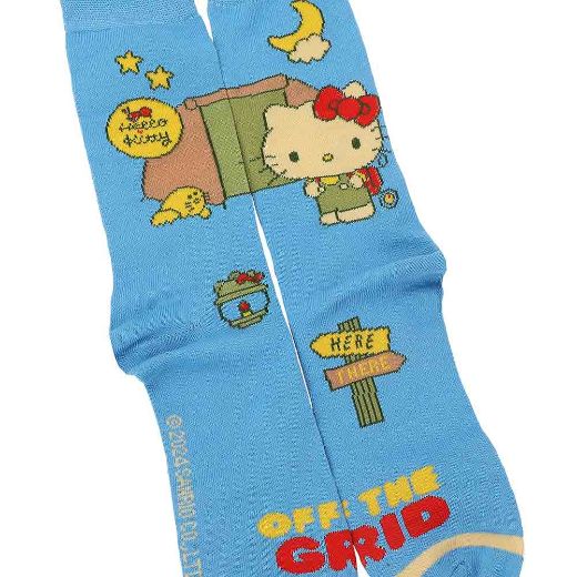 Picture of Hello Kitty Camp Vibes 4 Pair Crew Socks