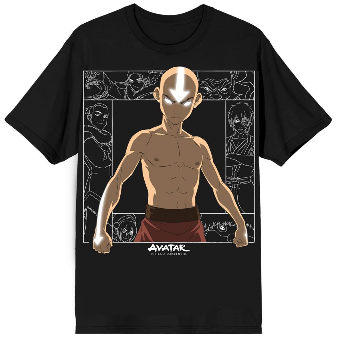 Picture of Avatar The Last Airbender Glowing Unisex Tee