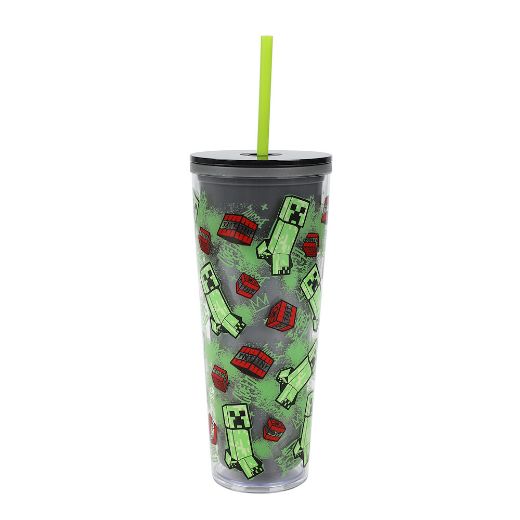 Picture of Minecraft 26 oz. Plastic Tumbler