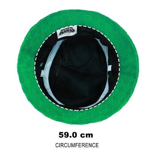 Picture of Super Mario Luigi Terry Cloth Bucket Hat