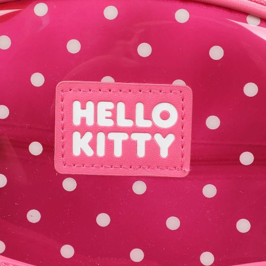 Picture of Hello Kitty Peekaboo Heart Clear Mini Backpack