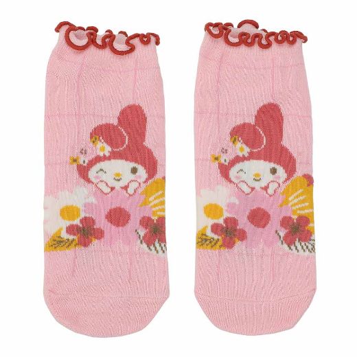 Picture of Hello Kitty & Friends Floral 5 Pair Ankle Socks