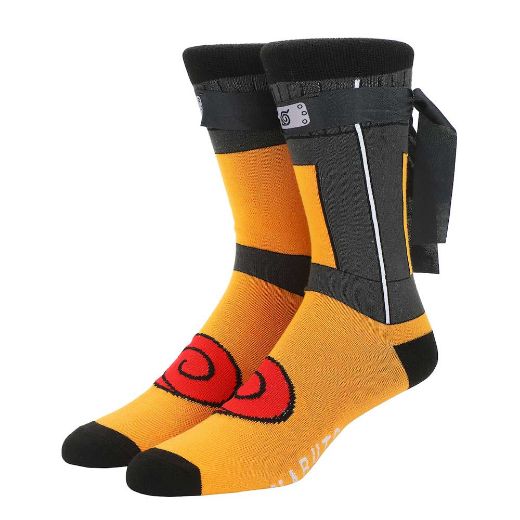 Picture of Naruto Headband Cosplay 3D Crew Socks
