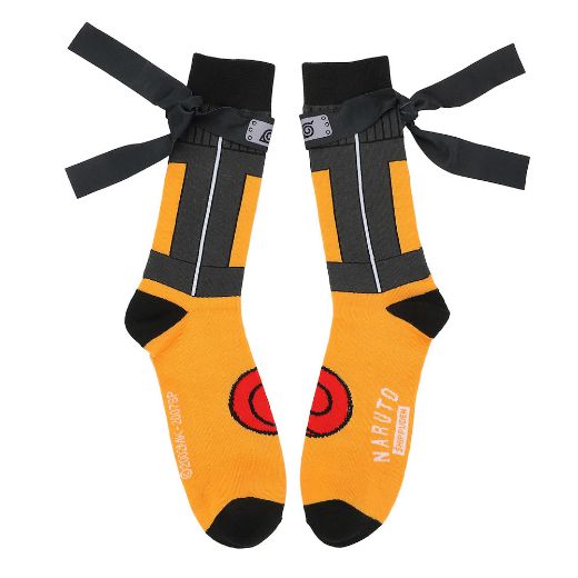 Picture of Naruto Headband Cosplay 3D Crew Socks