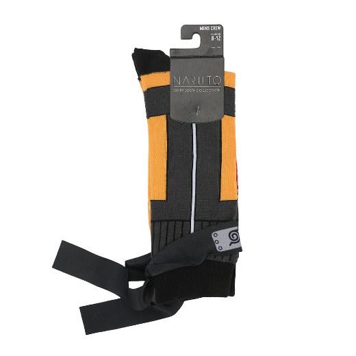 Picture of Naruto Headband Cosplay 3D Crew Socks