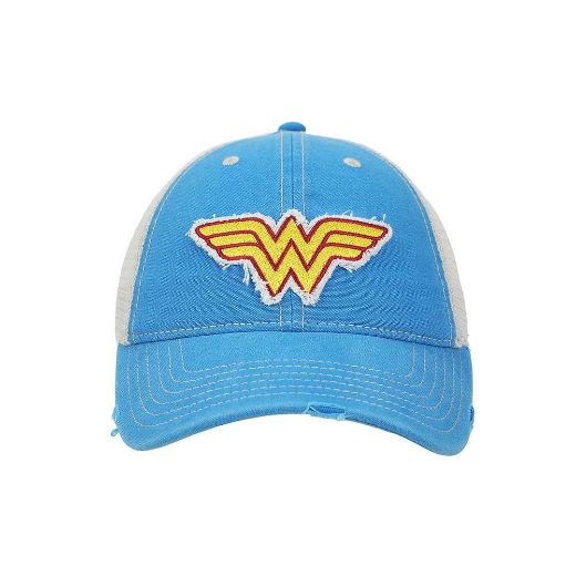 Picture of DC Comics Wonder Woman Distressed Patch Trucker