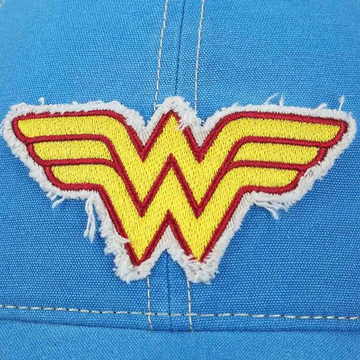 Picture of DC Comics Wonder Woman Distressed Patch Trucker