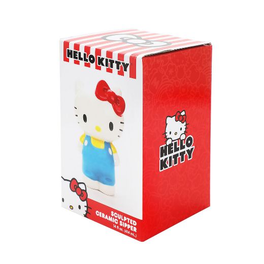 Picture of Hello Kitty 14 oz. Sculpted Ceramic Sipper 