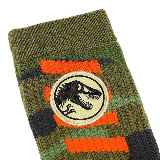 Picture of Jurassic Park Woven Patch Crew Socks