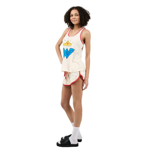 Picture of DC Comics Wonder Woman Juniors Tank Top & Short Sleep Set