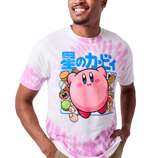 Picture of Kirby Spiral Washed Unisex Tee