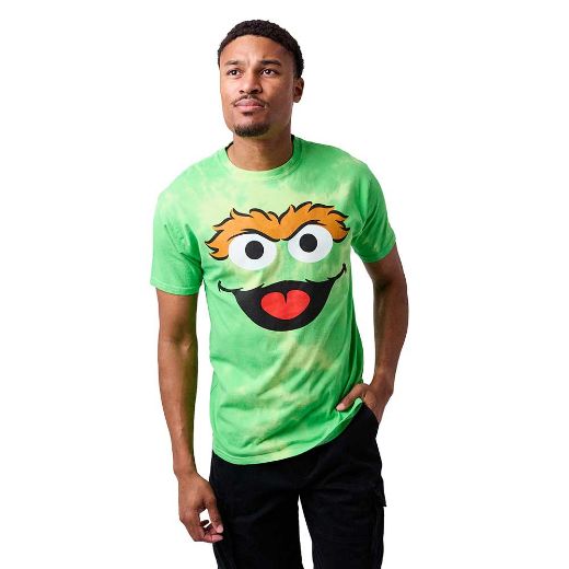 Picture of Sesame Street Oscar the Grouch Cloud Washed Unisex Tee
