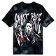 Picture of Ghost Face Crystal Washed Oversized Print Unisex Tee