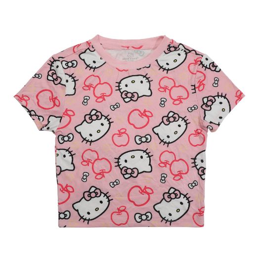 Picture of Hello Kitty Juniors Cropped Baby Tee