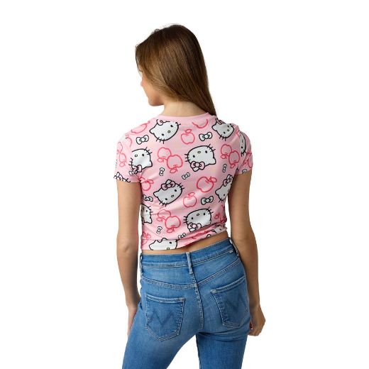 Picture of Hello Kitty Juniors Cropped Baby Tee