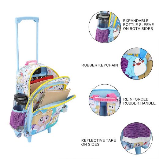 Picture of LankyBox AOP Youth Rolling Backpack