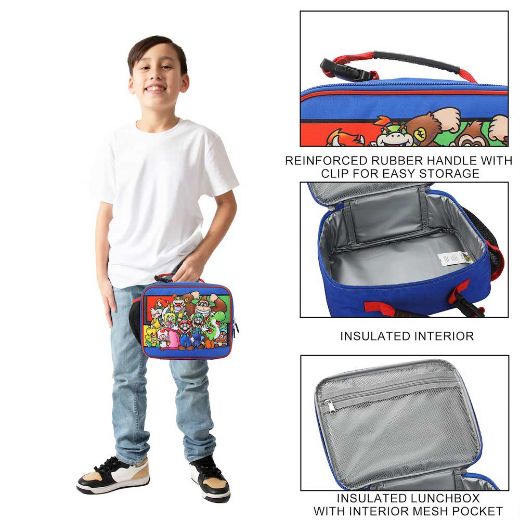 Picture of Super Mario Insulated Lunch Tote