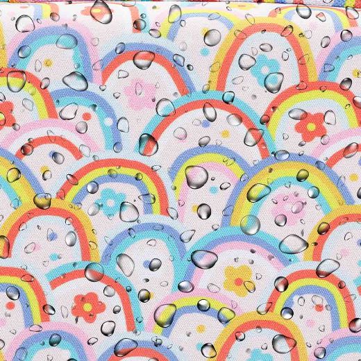 Picture of Bioworld Rainbow Pencil Case
