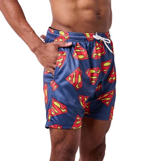 Picture of DC Comics Superman AOP Active Shorts 