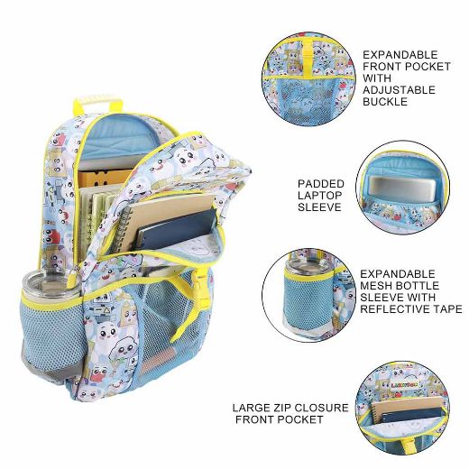 Picture of LankyBox AOP Youth Lunch Kit & Backpack Set