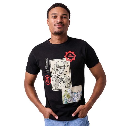Picture of One Piece Characters Oversized Print Unisex Tee